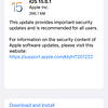 Apple’s iOS 15.6.1 software update fixes 2 security vulnerabilities