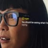 Google augmented glasses