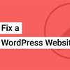 How to fix wordpress site