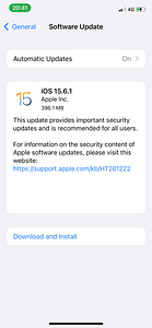 Apple’s iOS 15.6.1 software update fixes 2 security vulnerabilities